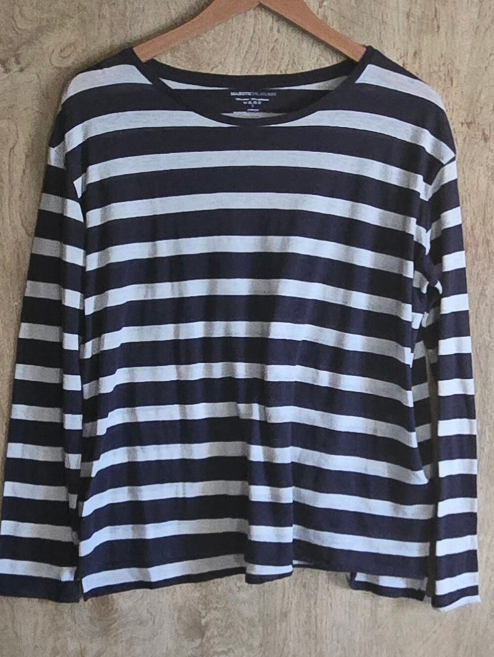 Majestic Filatures Striped Long Sleeve